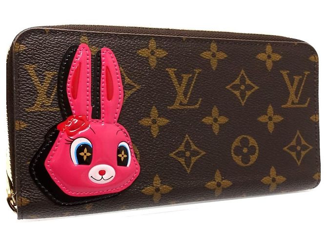 Cartera larga Louis Vuitton Animogram Castaño - vista 3