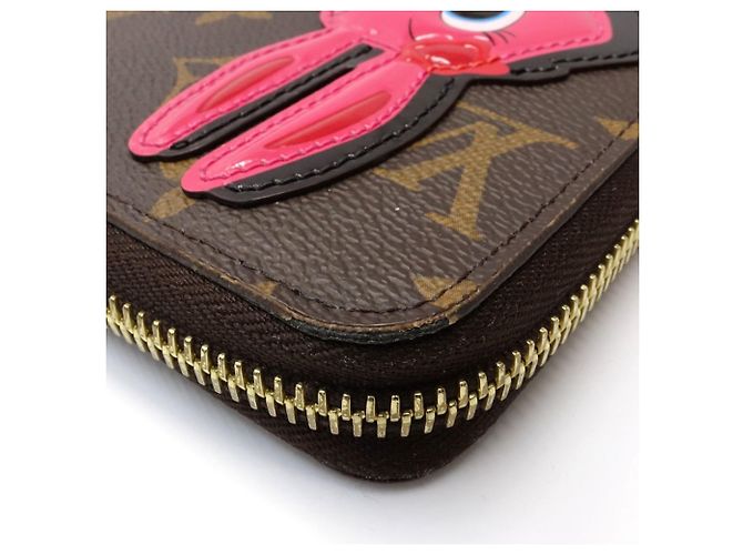 Cartera larga Louis Vuitton Animogram Castaño - vista 5