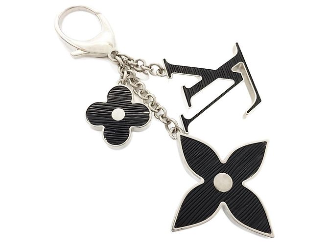 Portachiavi charm dorato Louis Vuitton D'oro - vista 3
