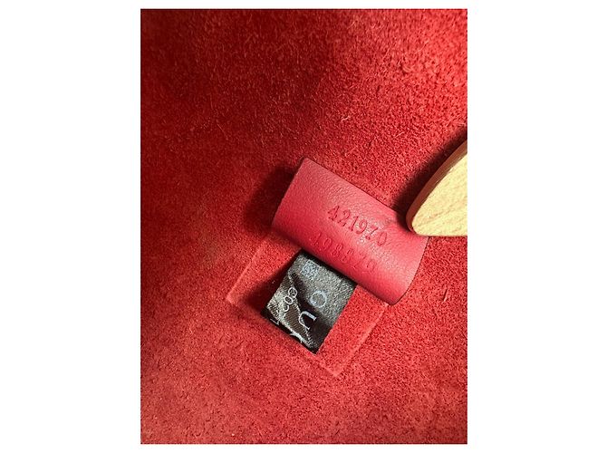 Gucci Dionysus GG Supreme Borsa a Catena Rosso Beige - vista 16