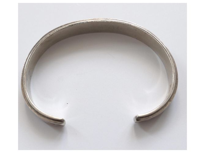 Autre Marque Bracciale Rigido Navajo Wilbert Muskett in Turchese e Corallo Argento - vista 3