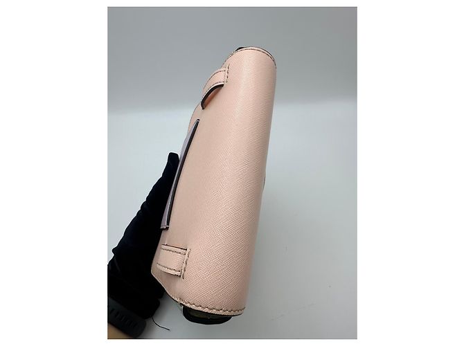 Marc Jacobs Borsa a Cintura The Hip Shot - Pelle Rosa/Verde Verde chiaro - vista 10