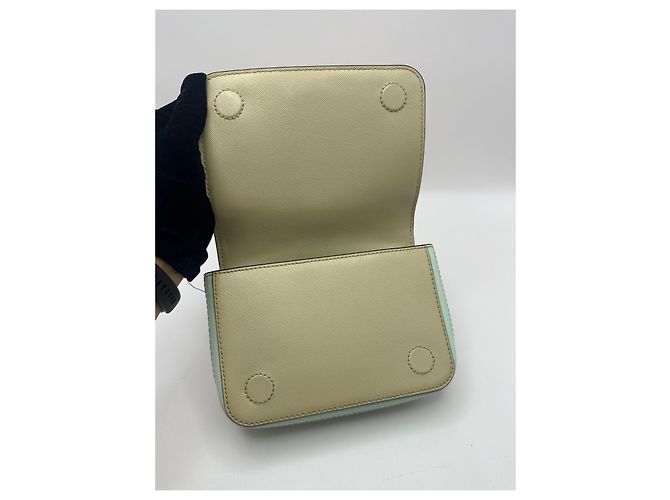 Marc Jacobs Borsa a Cintura The Hip Shot - Pelle Rosa/Verde Verde chiaro - vista 6