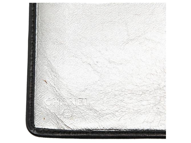 Cartera larga Chanel Mademoiselle Line Coco Mark Negro - vista 7