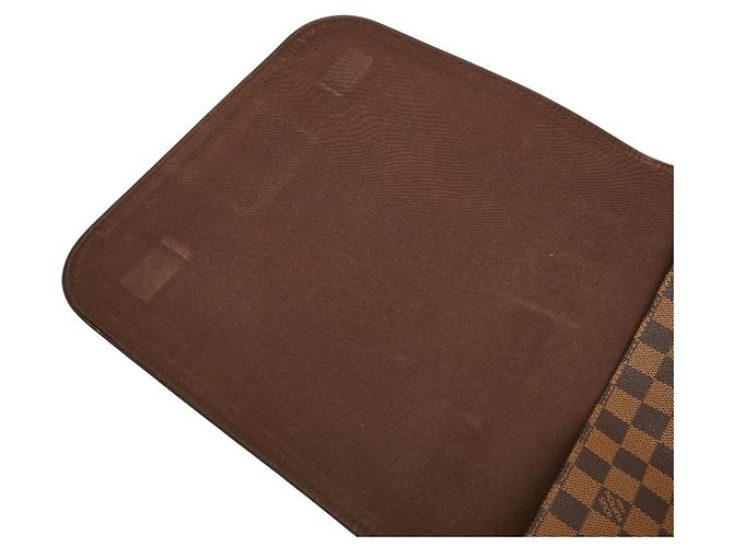 Borsa Messenger Louis Vuitton Damier Brooklyn MM Marrone - vista 10