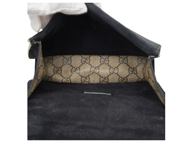 Gucci GG Supreme Dionysus Chain Shoulder Bag Black Beige - view 10