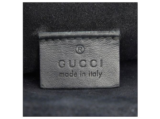 Gucci GG Supreme Dionysus Chain Shoulder Bag Black Beige - view 11