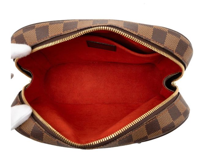 Borsa Louis Vuitton Damier Salia Mini Marrone - vista 4