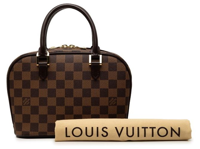 Borsa Louis Vuitton Damier Salia Mini Marrone - vista 7