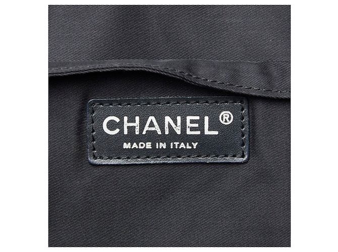 Valigetta Chanel Coco Mark Travel Line Nero Marrone scuro - vista 11