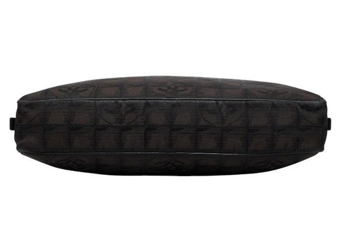 Valigetta Chanel Coco Mark Travel Line Nero Marrone scuro - vista 3