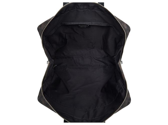 Valigetta Chanel Coco Mark Travel Line Nero Marrone scuro - vista 9