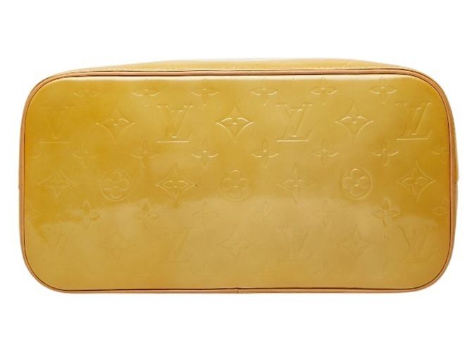 Borsa Tote Louis Vuitton Monogram Vernis Houston Giallo - vista 3