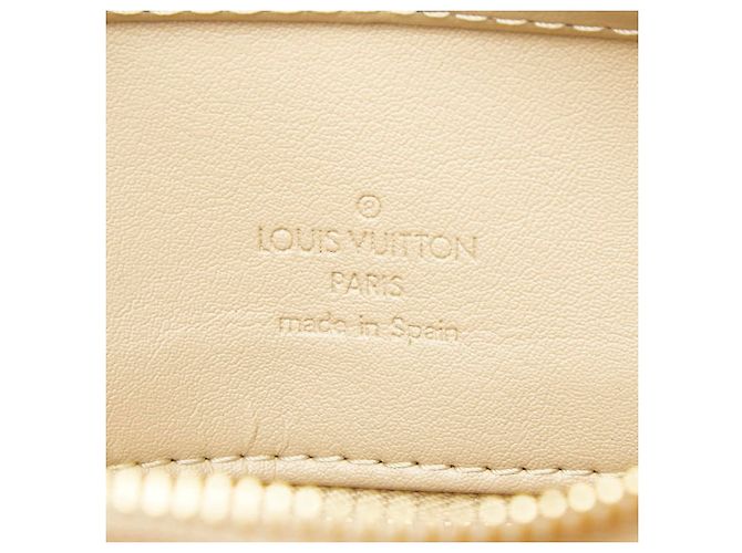 Borsa Tote Louis Vuitton Monogram Vernis Houston Giallo - vista 9