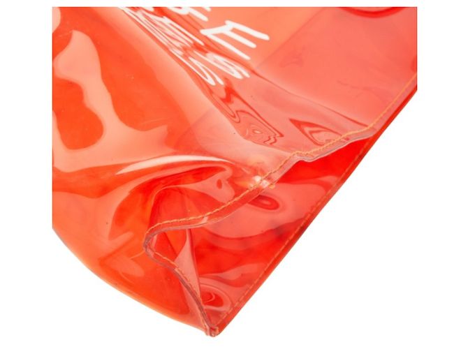 Hermès Borsa Tote Kelly in vinile Hermes Arancione - vista 4