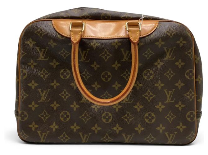 Louis Vuitton Deauville Monogram Canvas 34 Marrone - vista 2