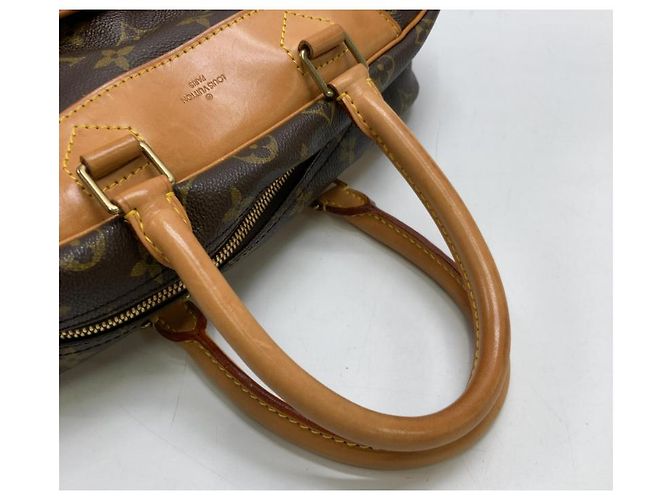 Louis Vuitton Deauville Monogram Canvas 34 Marrone - vista 4