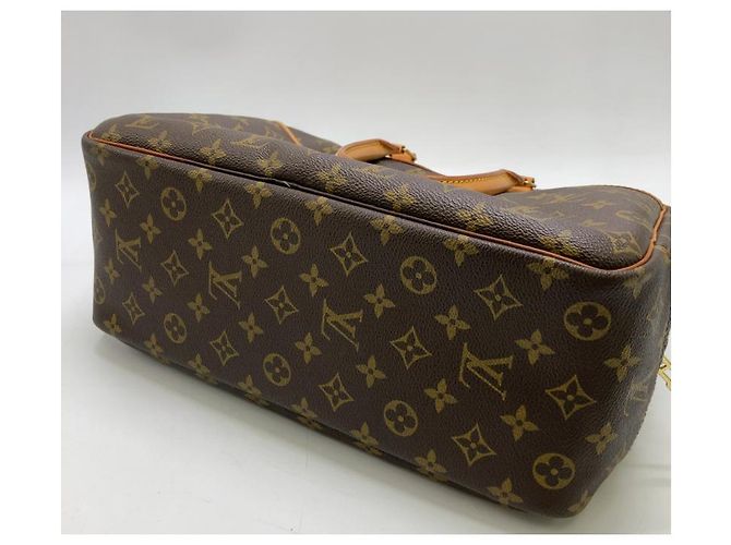 Louis Vuitton Deauville Monogram Canvas 34 Marrone - vista 5