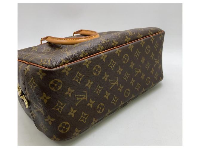 Louis Vuitton Deauville Monogram Canvas 34 Marrone - vista 6