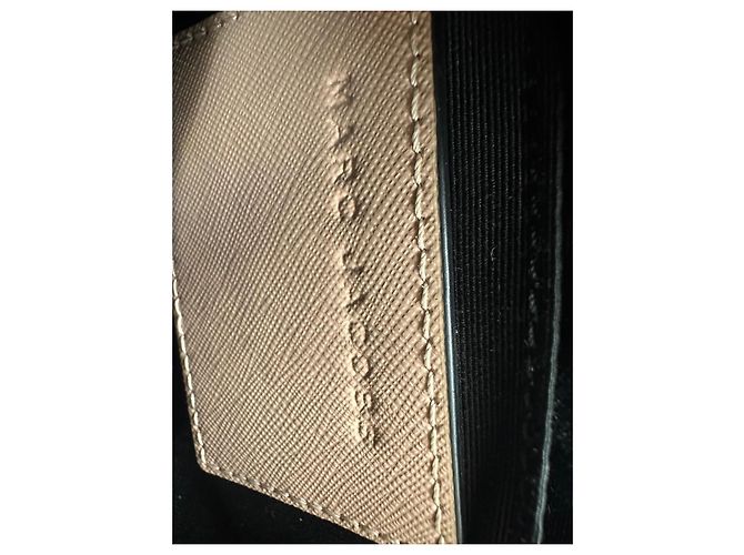 Borsa a tracolla Marc Jacobs Snapshot in pelle Rosa Beige - vista 16
