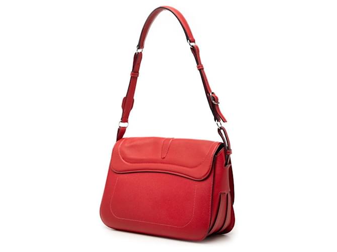 Hermès Borsa a Spalla Hermes Harness Rosso - vista 2