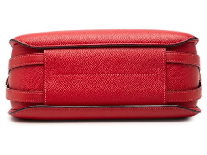 Hermès Borsa a Spalla Hermes Harness Rosso - vista 3