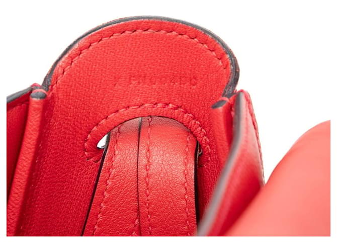 Hermès Borsa a Spalla Hermes Harness Rosso - vista 6