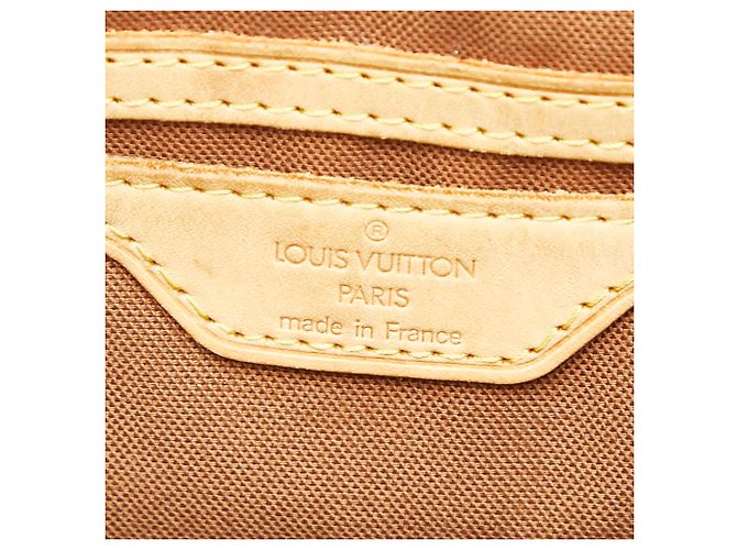 Borsa Tote Louis Vuitton Monogram Cabas Piano Marrone - vista 10