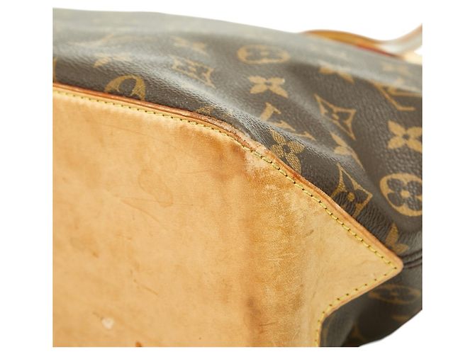 Borsa Tote Louis Vuitton Monogram Cabas Piano Marrone - vista 4