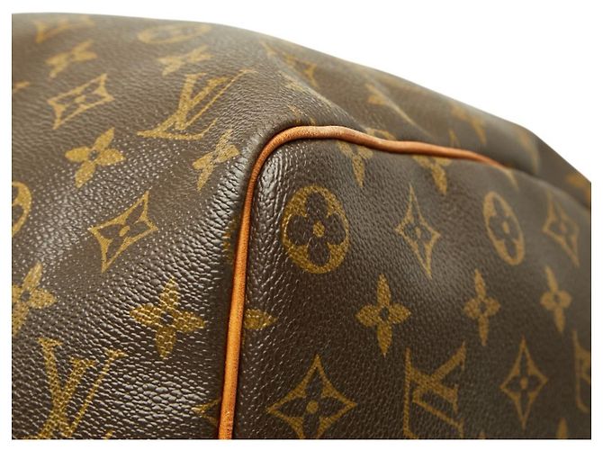 Borsa Boston Louis Vuitton Monogram Keepall 45 Marrone - vista 4