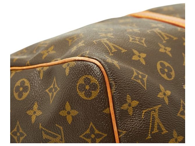 Borsa Boston Louis Vuitton Monogram Keepall 45 Marrone - vista 7