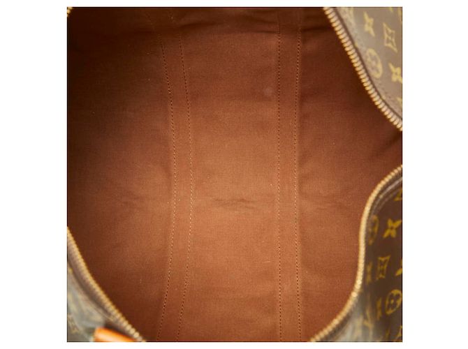 Borsa Boston Louis Vuitton Monogram Keepall 45 Marrone - vista 8