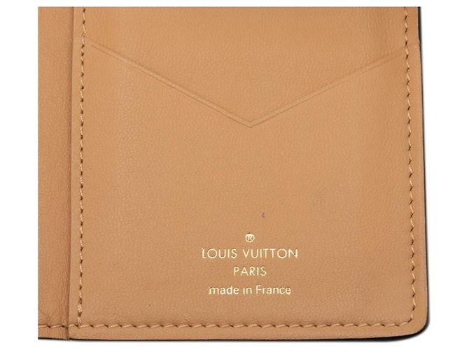 Portafoglio lungo Louis Vuitton in pelle nera Noir Nero - vista 6