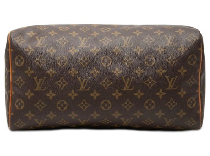 Borsa Louis Vuitton Monogram Speedy 35 Marrone - vista 3
