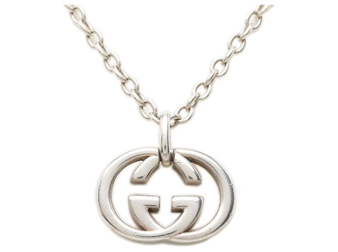 Collana con pendente a catena Interlocking G Gucci - vista 2