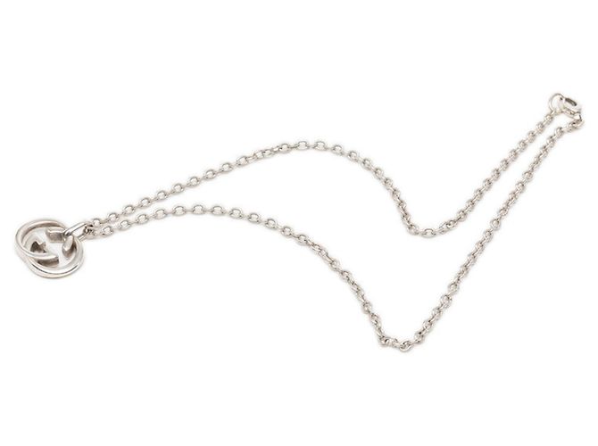 Collana con pendente a catena Interlocking G Gucci - vista 3