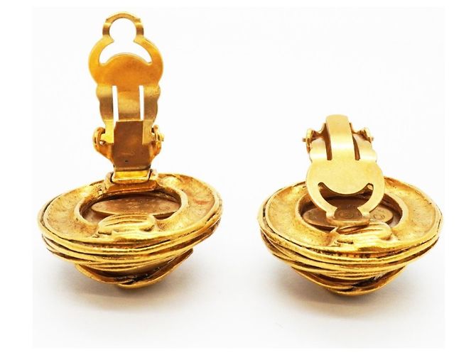 Orecchini a clip placcati oro Chanel D'oro - vista 3