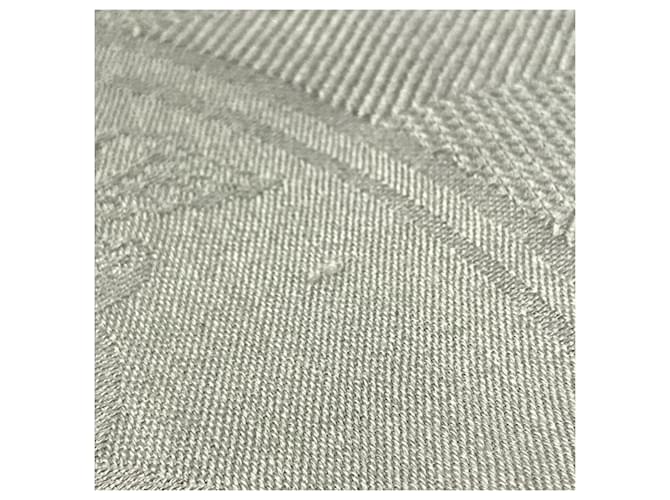 Hermès Sciarpa New Libris Hermes in grigio Marrone - vista 9
