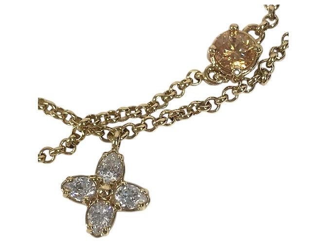 Bracciale rigido Louis Vuitton in oro D'oro - vista 3