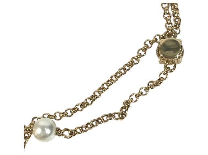 Bracciale rigido Louis Vuitton in oro D'oro - vista 8