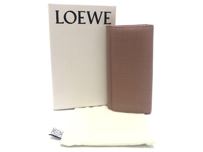 Loewe Long Wallet aus beigem Canvas - Ansicht 15