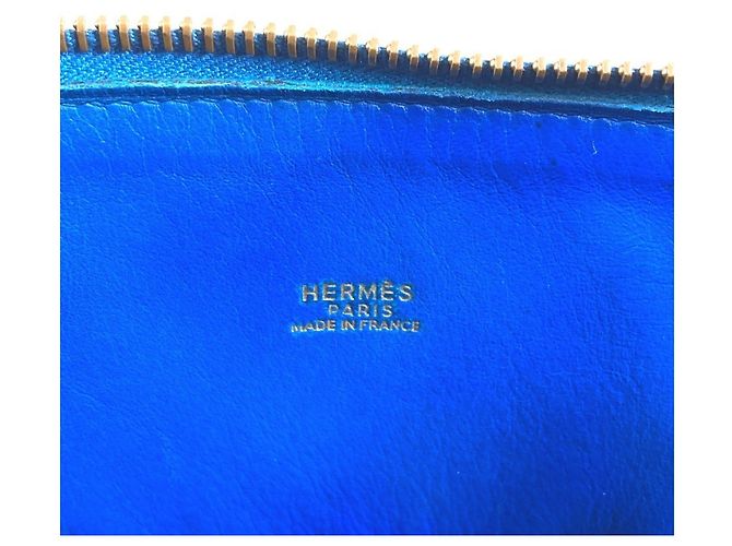 Hermès Borsa 2-Way Hermes Bolide 31 in blu - vista 13