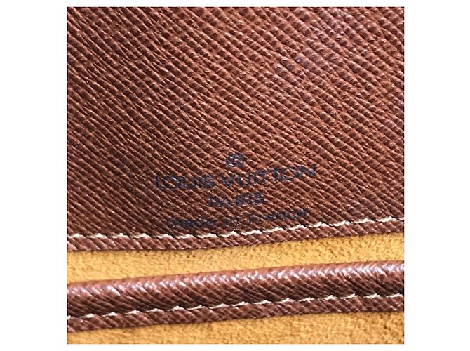 Borsa a Spalla Louis Vuitton Monogram Musette Tango Marrone - vista 13