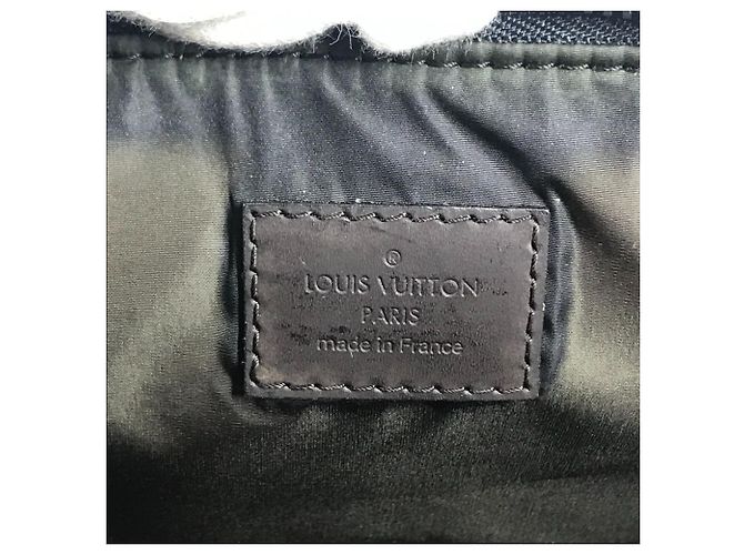 Pochette borsa Louis Vuitton Damier Geant Nero - vista 10