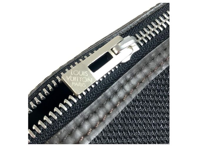 Pochette borsa Louis Vuitton Damier Geant Nero - vista 14