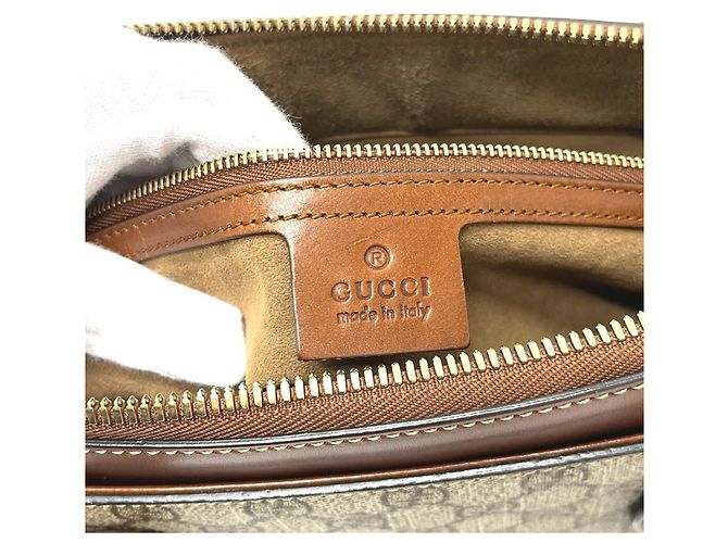 Borsa Tote Gucci GG Canvas Beige - vista 16