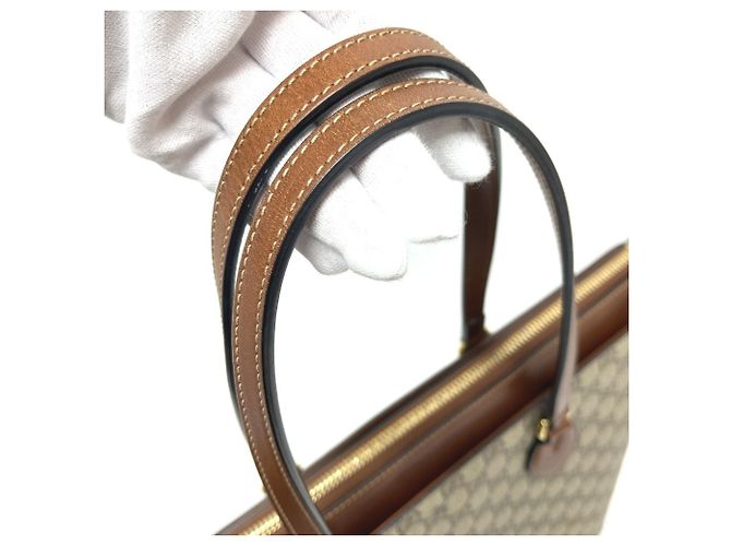 Borsa Tote Gucci GG Canvas Beige - vista 9