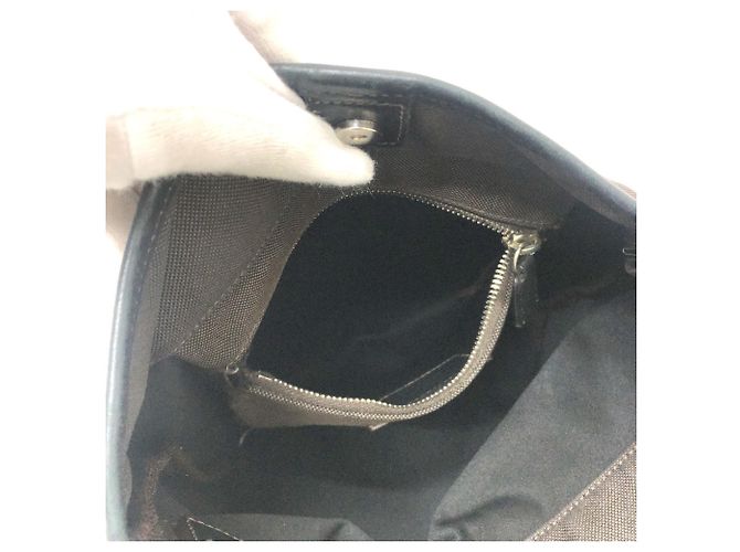 Prada VA0655 Logo Jacquard Crossbody Pouch Braun - Ansicht 13