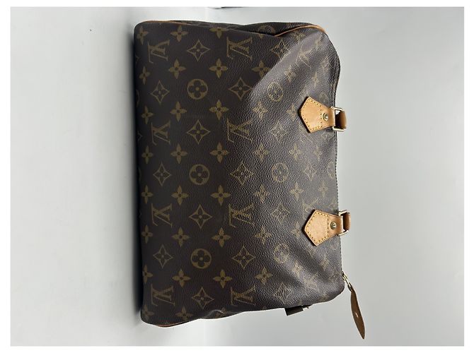 Louis Vuitton Speedy Monogram Canvas 30 Marrone - vista 2