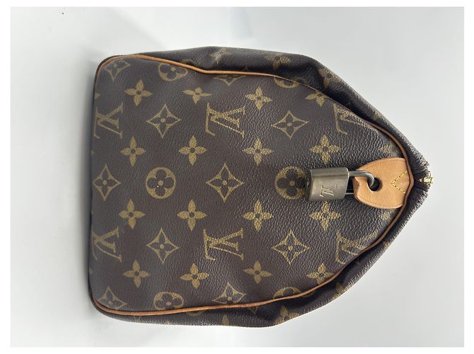 Louis Vuitton Speedy Monogram Canvas 30 Marrone - vista 3